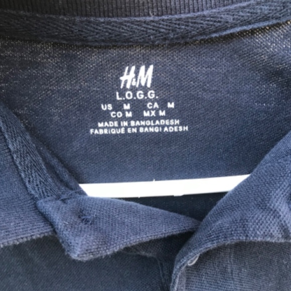 Navy Blue Polo Shirt - Picture 3 of 3